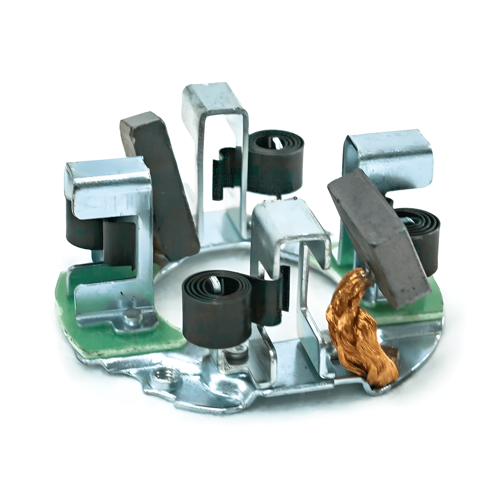 KIT PORTA ESCOVAS SCANIA / VOLVO 24V COM 4 ESCOVAS - 45008VLP