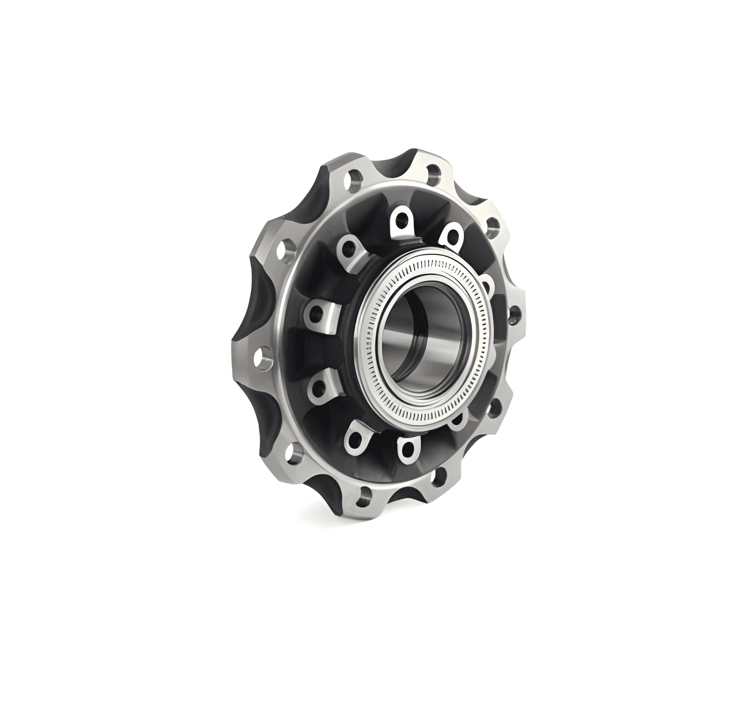 CUBO RODA TRASEIRO EIXO INTERMEDIARIO COM ROLAMENTO ANEL ABS - F400061