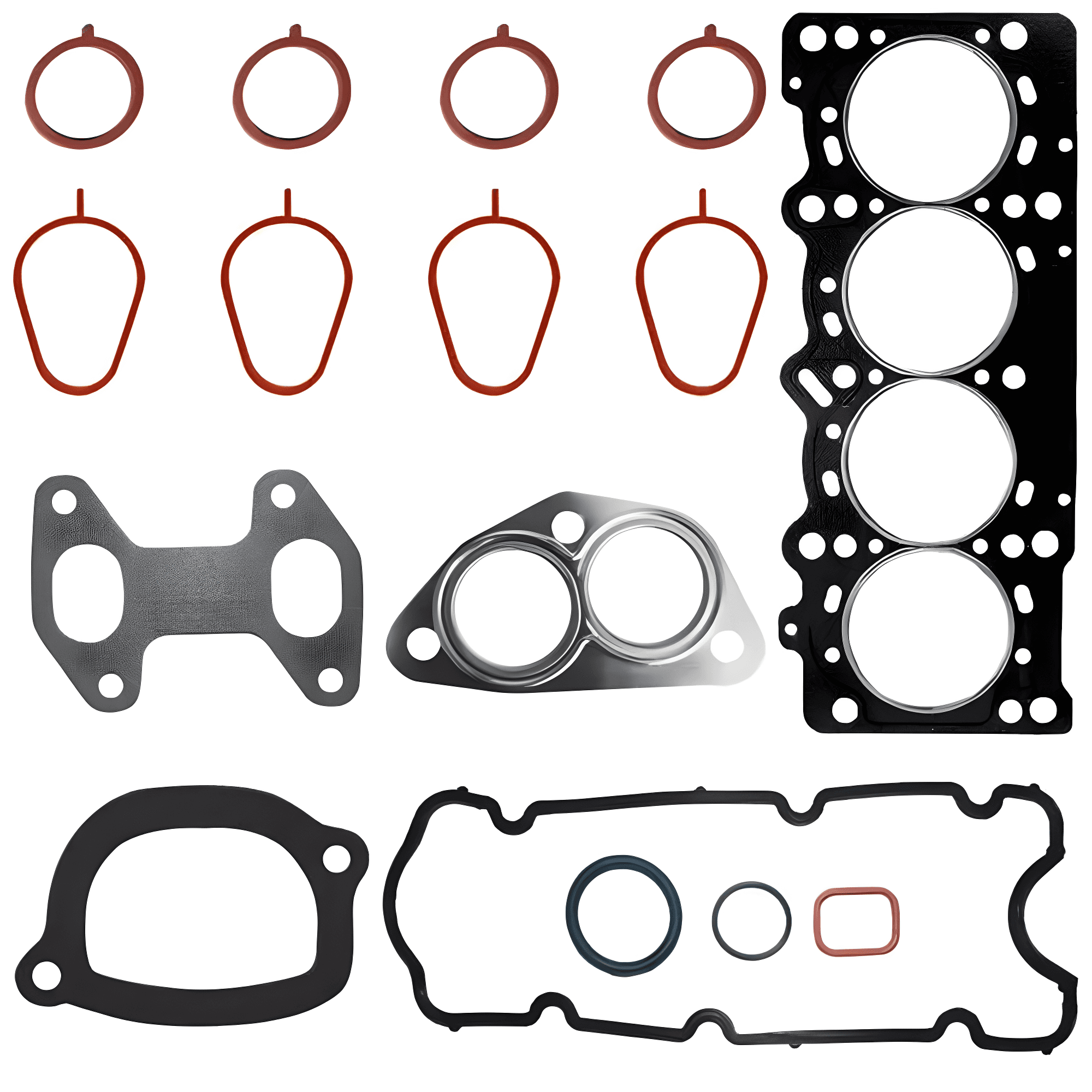 JOGO JUNTAS MOTOR D229/3 VM 3000/AG4500 C/RET - 74314151