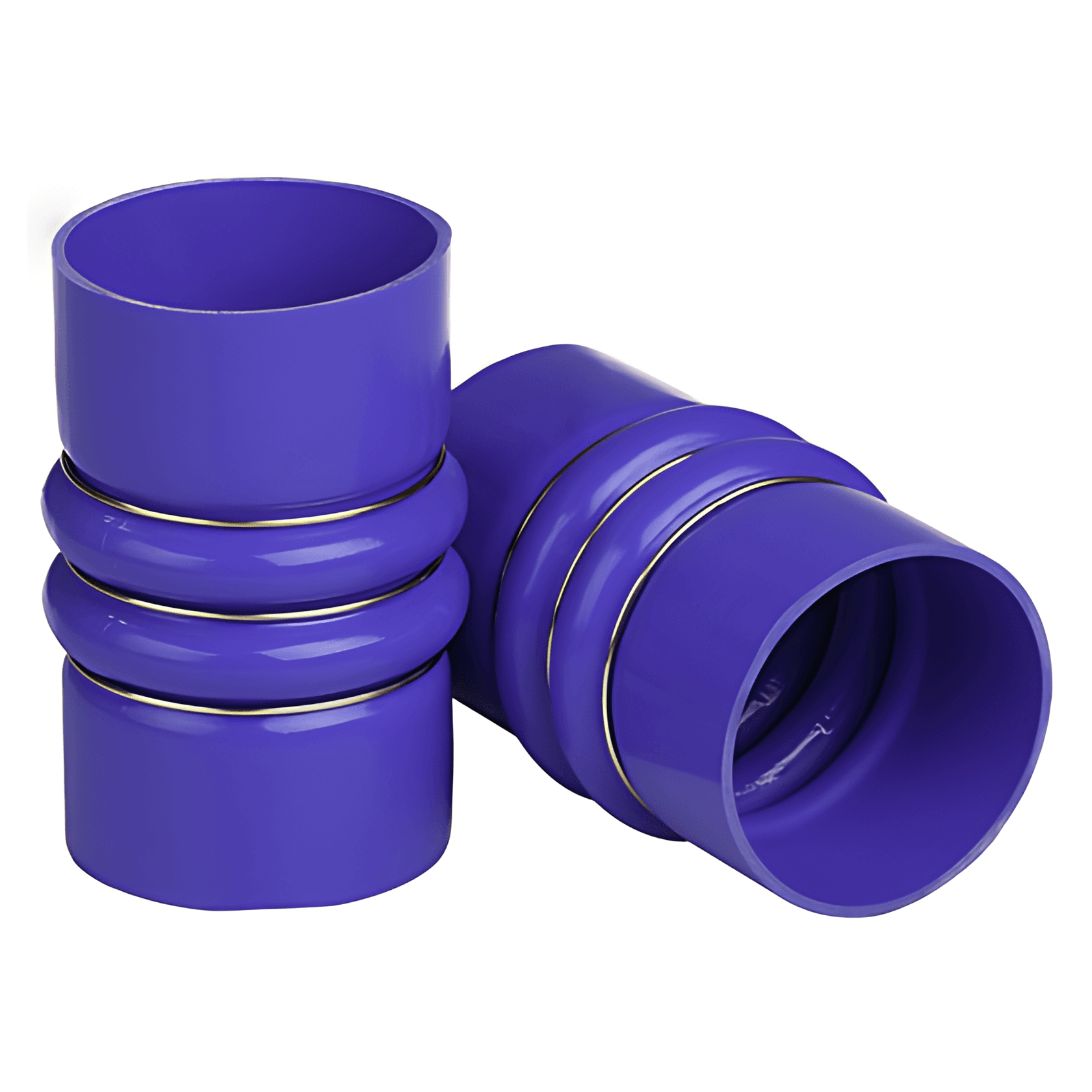 MANGUEIRA INTERCOOLER SILICONE AZUL - 525050