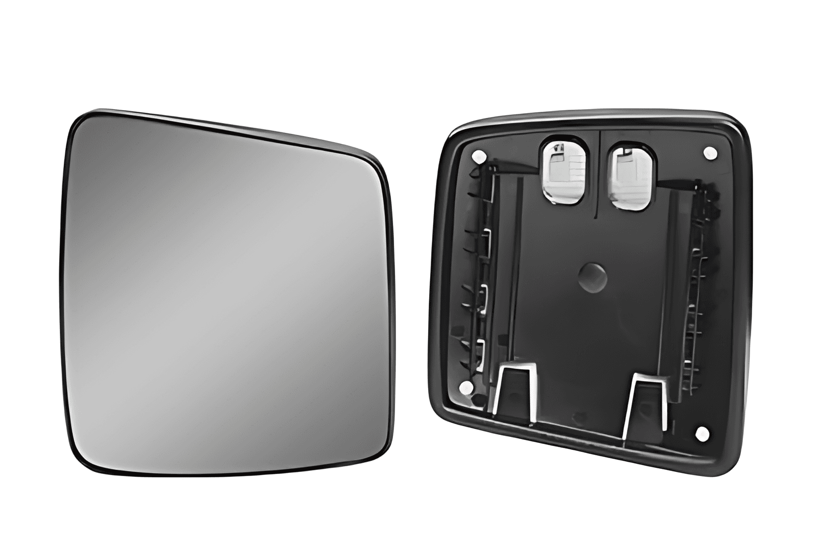 BASE COM VIDRO RETROVISOR CONVEXO MENOR INJETADO DIR PARA SCANIA SERIE 6 NTG ANO 2019 - 2116849