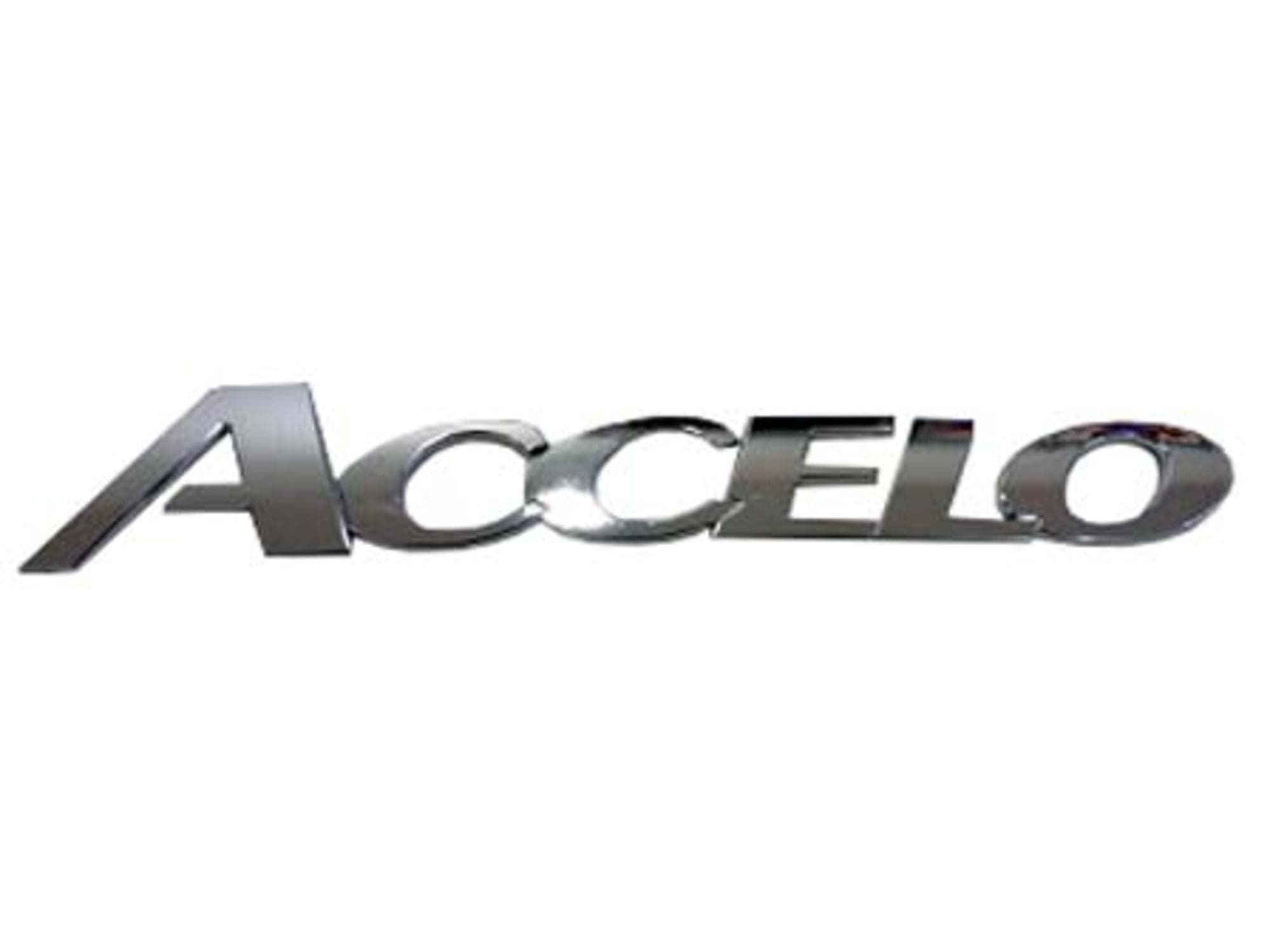EMBLEMA ACCELO CROMADO - 9798170314