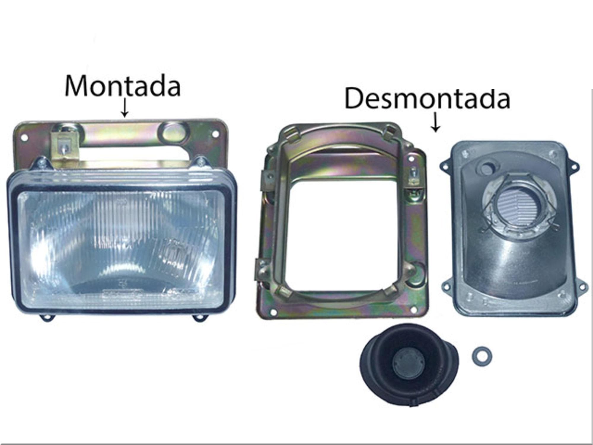 FAROL BAIXO LD CARA PRETA L1113/1418 - 3318208861
