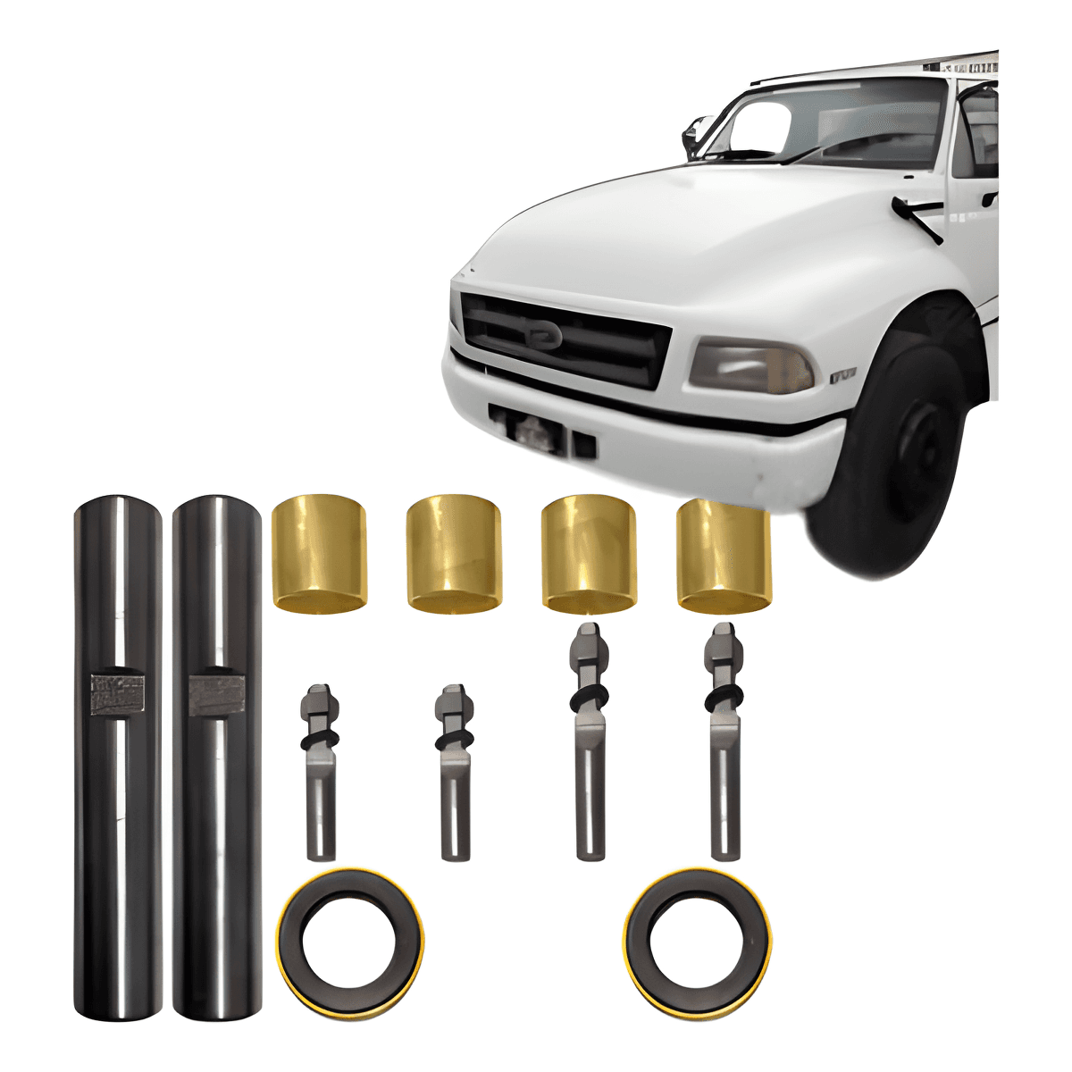 EMBUCHAMENTO F12000 PITBULL MED. 33,60 C/ CROMO E ROL. - VA030X/060