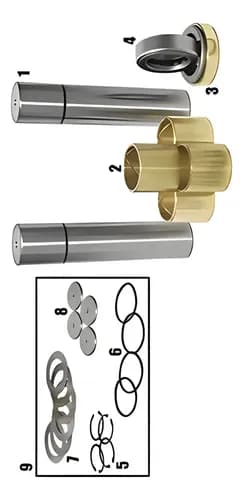 KIT REPARO SEM PINO C/ ROLAMENTO - VA012S