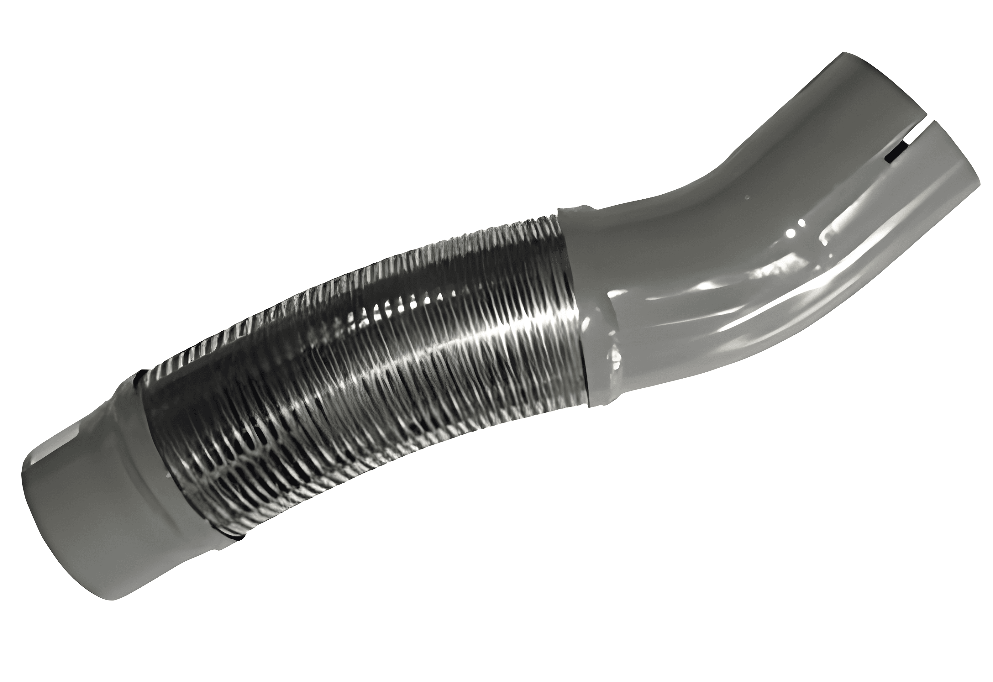 TUBO FLEXIVEL 4 POLEGADAS INOX SAIDA VERTICAL - DV9690V