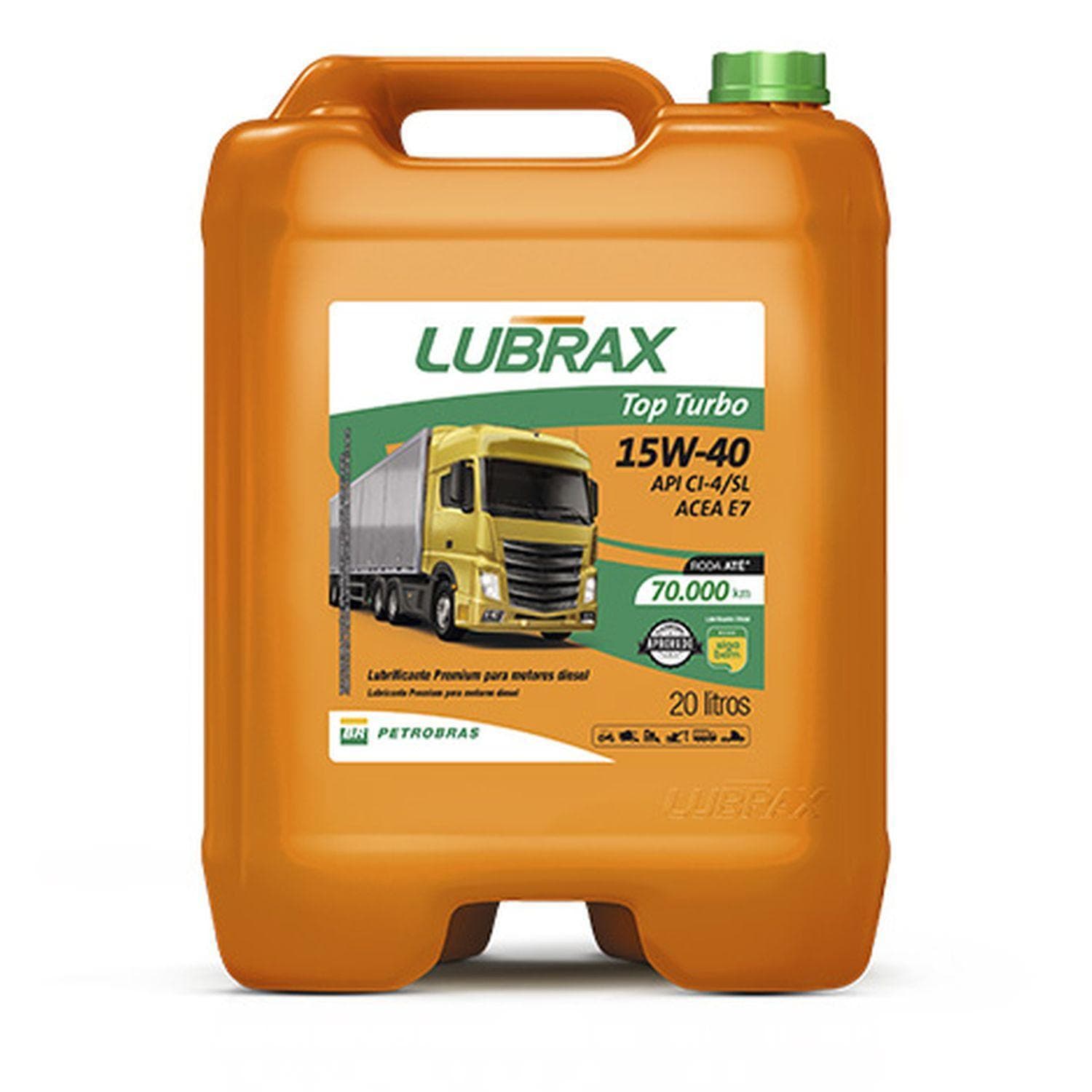 OLEO LUBRAX TOP TURBO PRO 15W40 CK-4 - 3L - 1.024.968