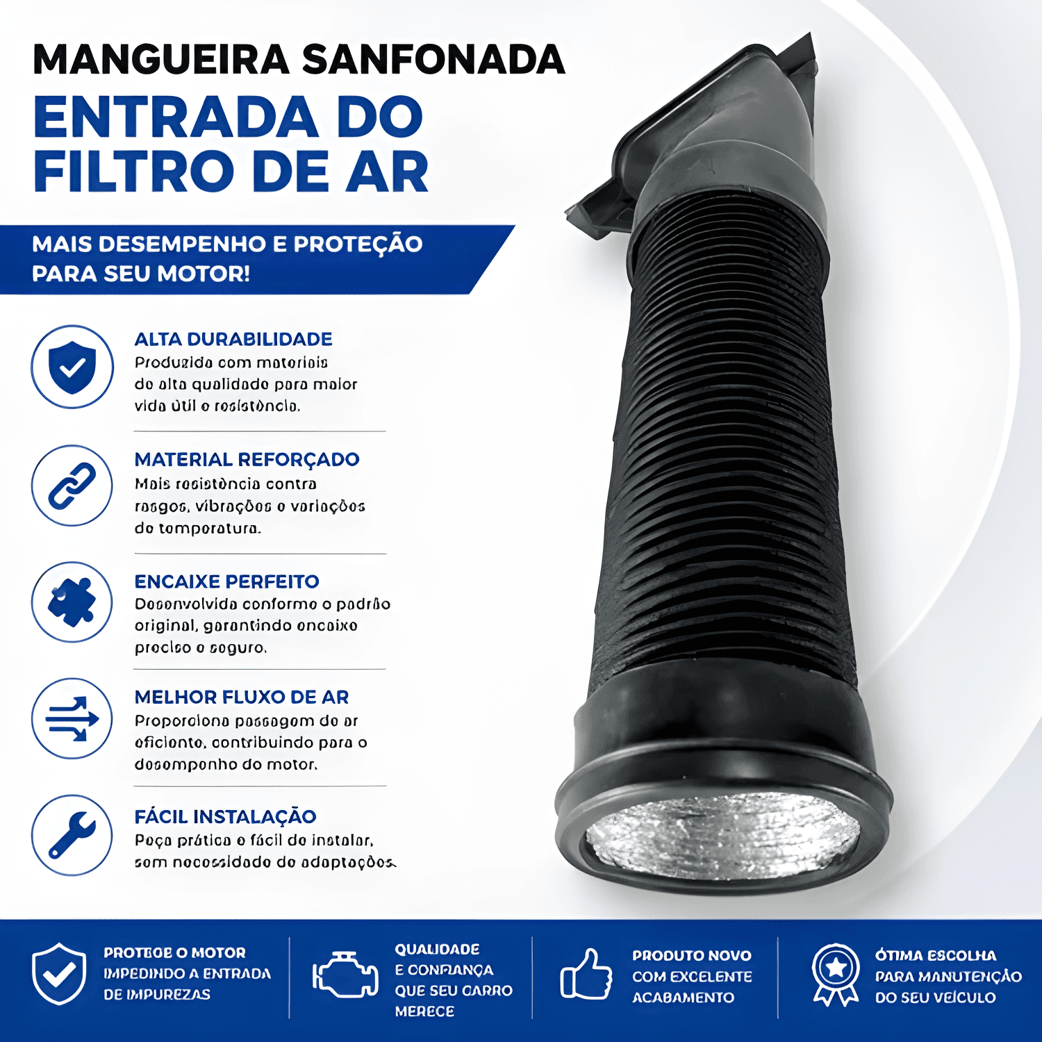 MANGUEIRA PROTETOR FILTRO AR - 9121500