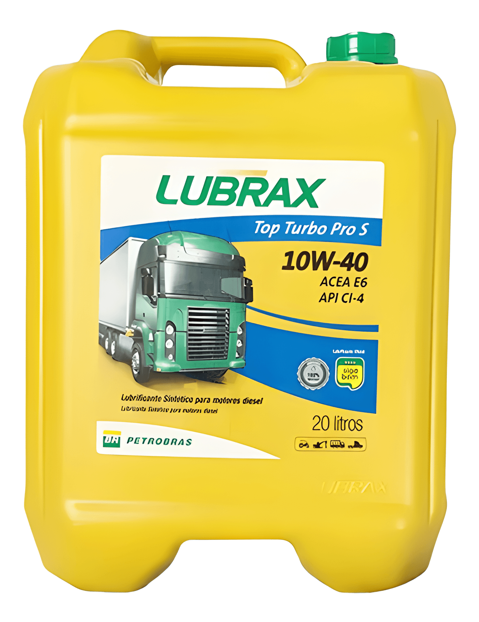 OLEO LUBRAX 10W40 TOP TURBO SINTETICO PRO S - 20L - 01002395