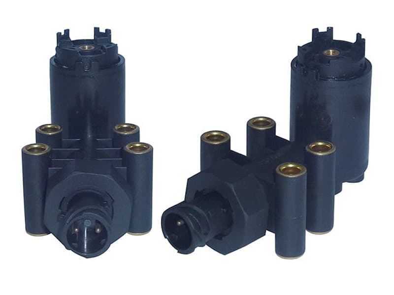 VALVULA NIVELAMENTO SUSPENSAO 24V FORD - 4C463C475AA