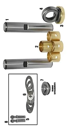 JOGO EMBUCHAMENTO 0.50 C/ CHIME 33.50MM - 2R0407361A