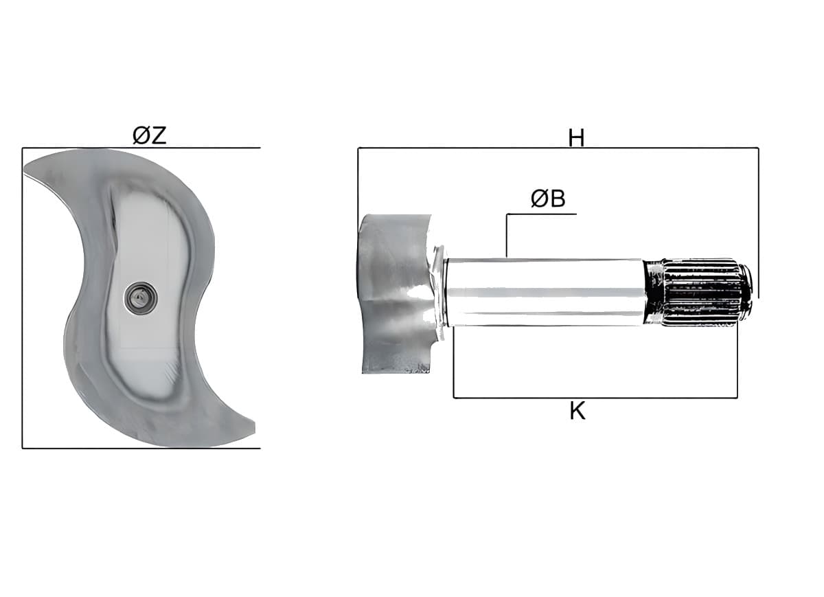 EIXO EXPANSORES 'Z' FREIO AR - 307.421.0136
