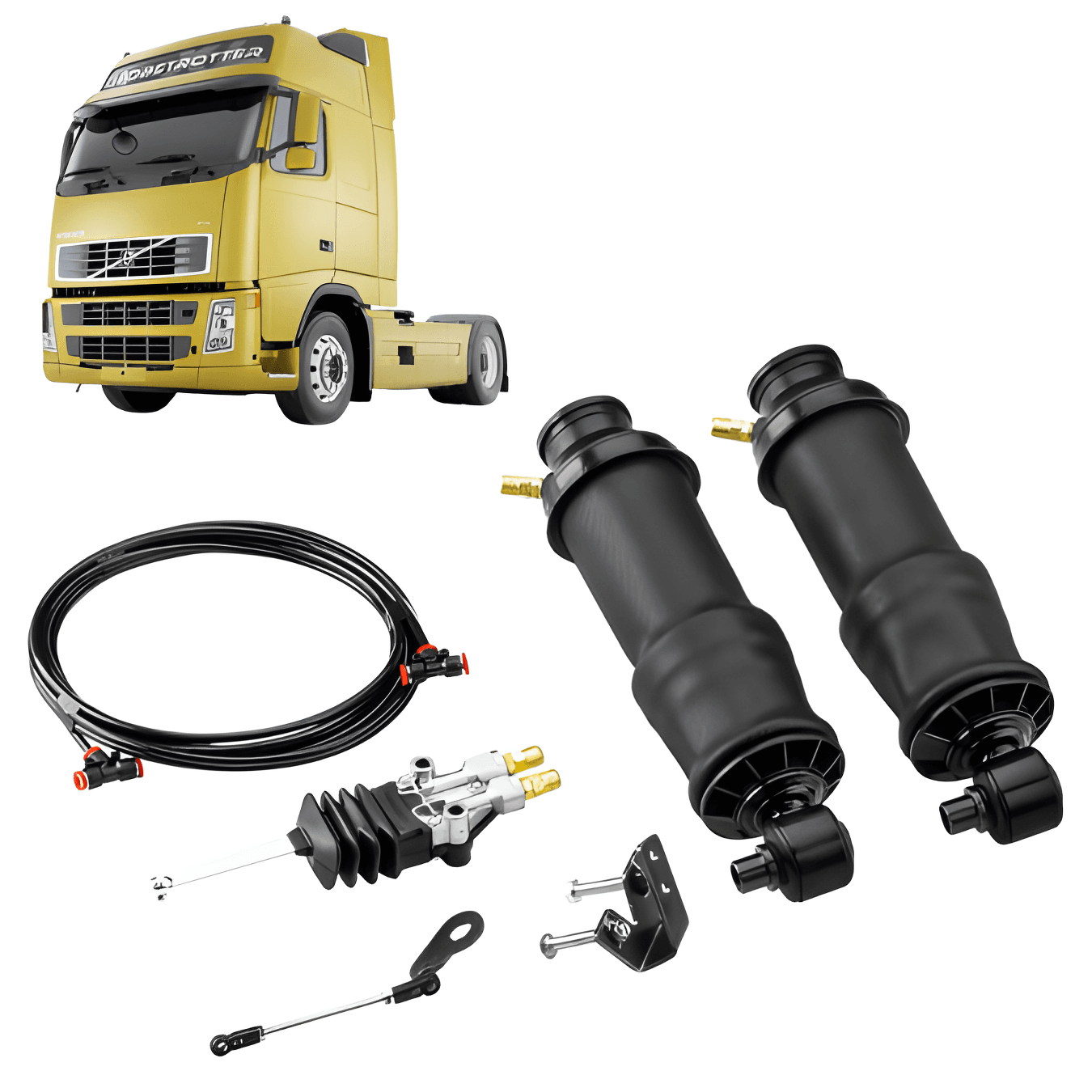 KIT BOLSA DA CABINE DIANTEIRA - 3172984