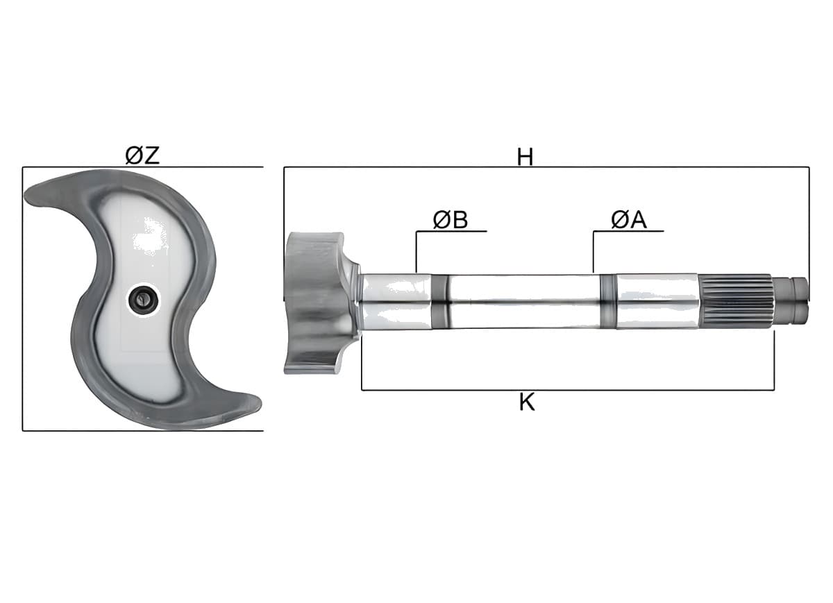 EIXO EXPANSORES 'Z' FREIO AR - 7149321