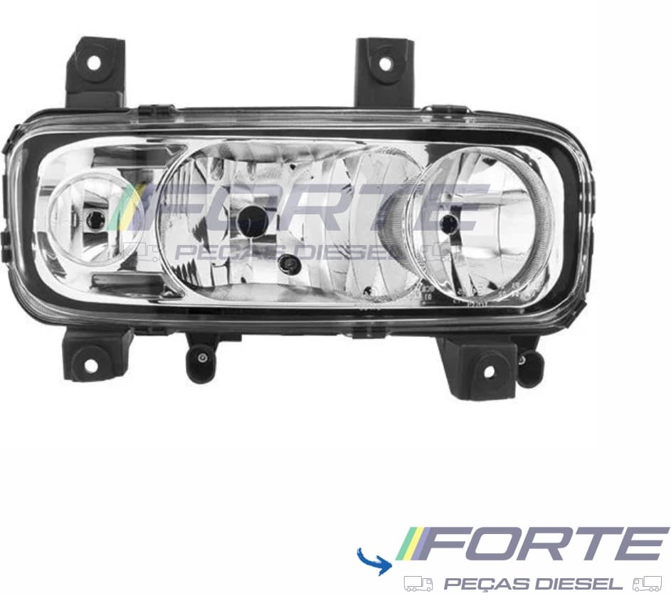FAROL LADO DIREITO LENTE LISA - 540