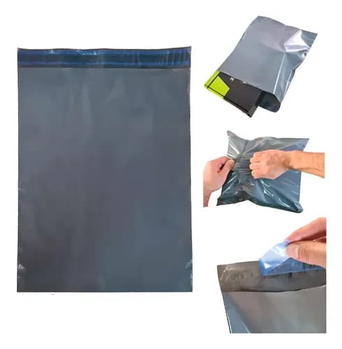 SACO PLASTICO PRETO ECOMERCE 15X20 - MS012504