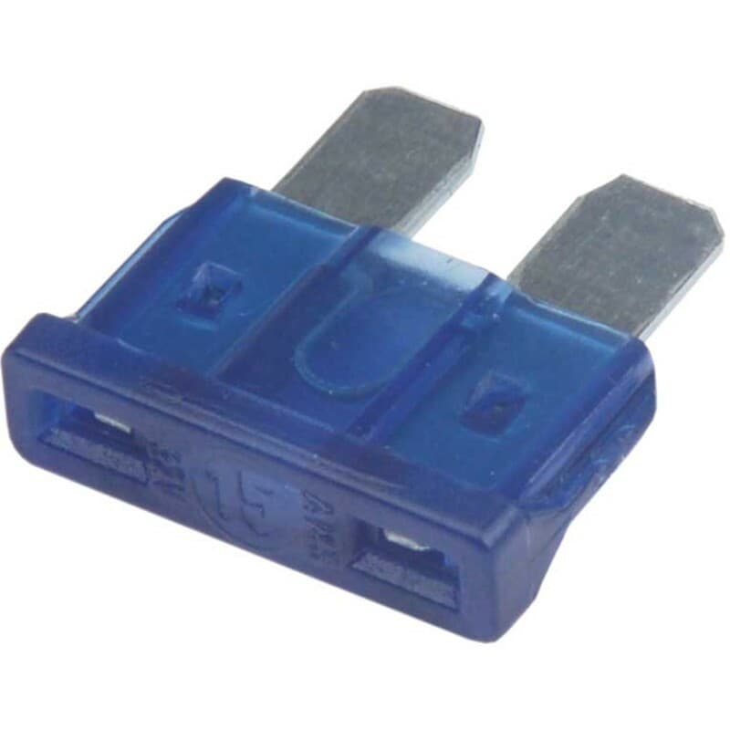 FUSIVEL LAMINA ENGATE 15A AZUL - 16015