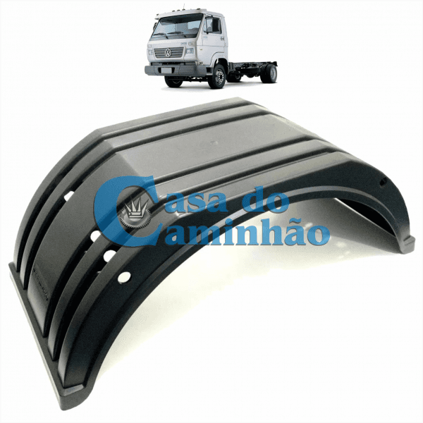 PARALAMA TRASEIRO CAMINHAO VUC RODAGEM DUPLA ( PLASTICO ) - BK04
