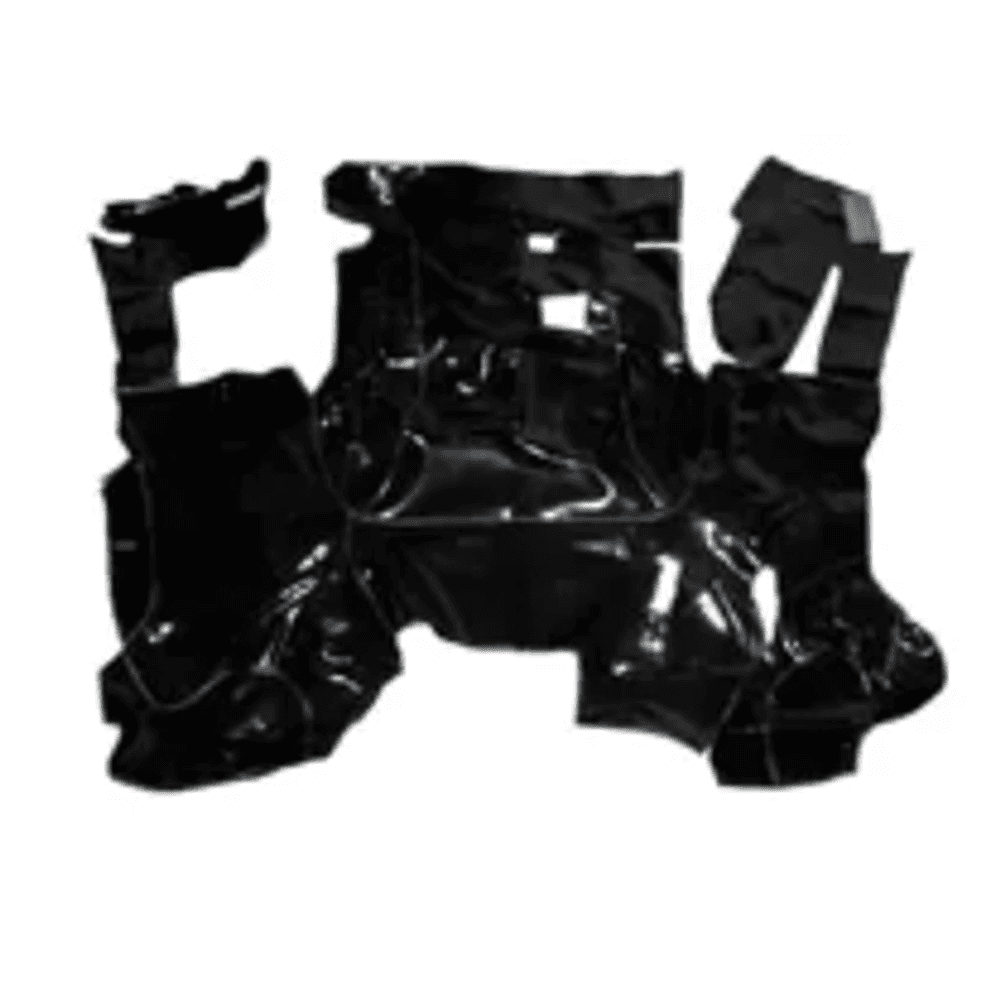 TAPETE VINIL PRETO COM CAPUS - ML0273P