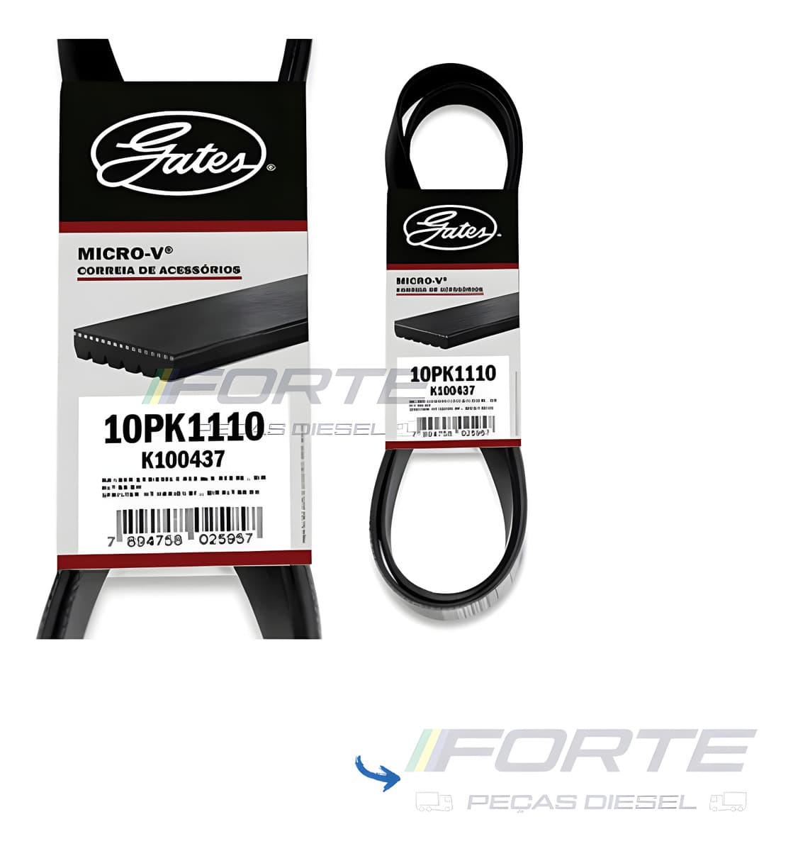 CORREIA MICRO-V 10PK1110/K100437 - 20430382