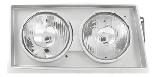 FAROL DUPLO LE WORKER SERIE 2000 ( MOLDURA PRATA ) - 1045