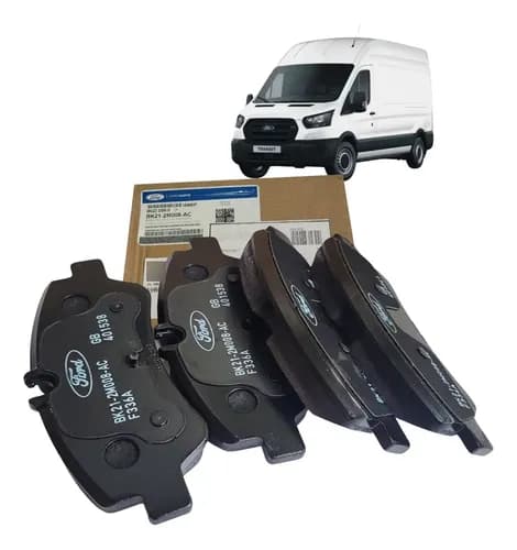 PASTILHA FREIO TRAS. FORD TRANSIT C/ SENSOR - BK2Z2200D