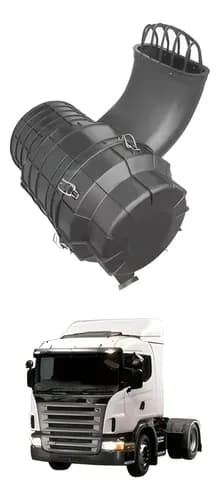 CONJUNTO FILTRO AR SEM ELEMENTO PLASTICO - 001271