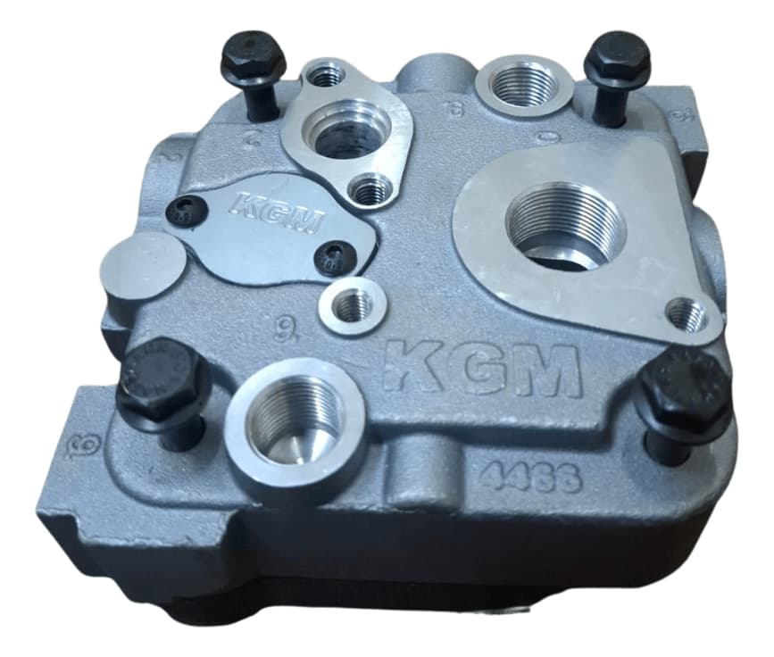 CONJUNTO CABECOTE COMPRESSOR SCANIA - KGM1245