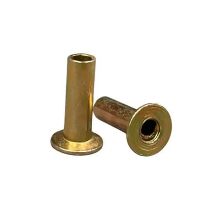 REBITE FERRO BICROMATIZADO SEMI TUBULAR - 090119