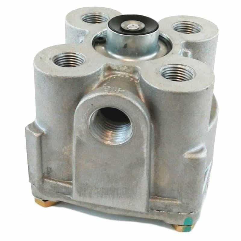 VALVULA RELE R-12 3/8"X1/2"X1/4"NPT S/SU TODOS CAMINHOES/CARRETAS - 3864297644