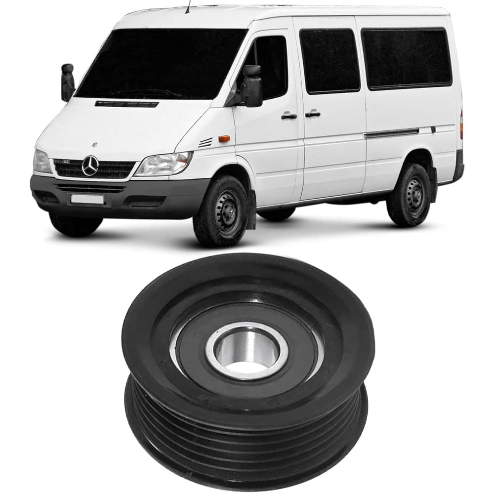 POLIA TENSORA CAMINHAO 712 OM 611/612 SPRINTER ELETRONICO 311/313/413 CDI - PREC635