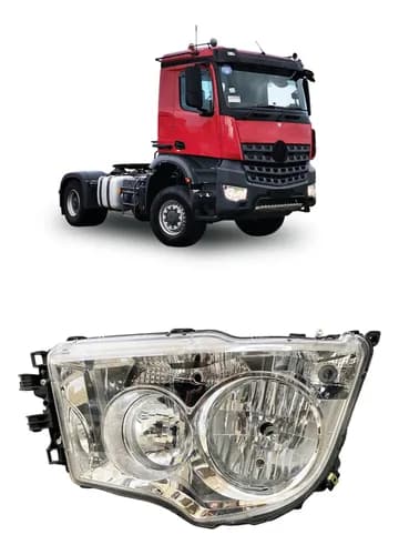 FAROL ESQUERDO AROCS 2021... - 9618202759