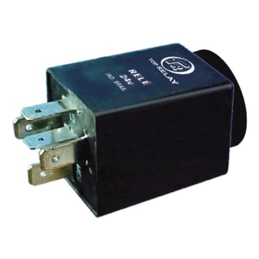 RELE TEMPORIZADOR 24V 5 TERMINAIS COM BUZZER - TRT150525