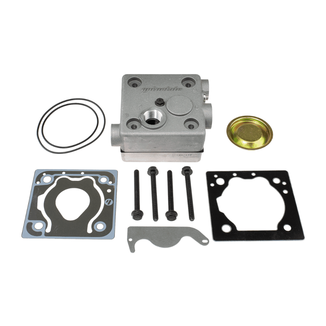 CONJUNTO CABECOTE COMPRESSOR AR 85MM GOVERNADO - QA1673CBGM