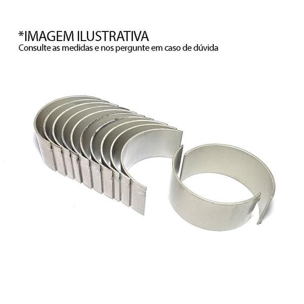 JOGO BRONZINA BIELA MBB OM906/926 ( 0,25mm ) - 77824610