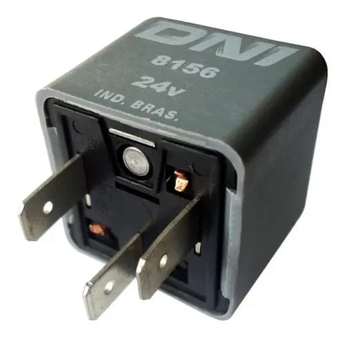 RELE AUXILIAR SONORO 24V COM 3 TERMINAL MB MERCEDES BENZ CAMINHOES ONIBUS - 6955420519,