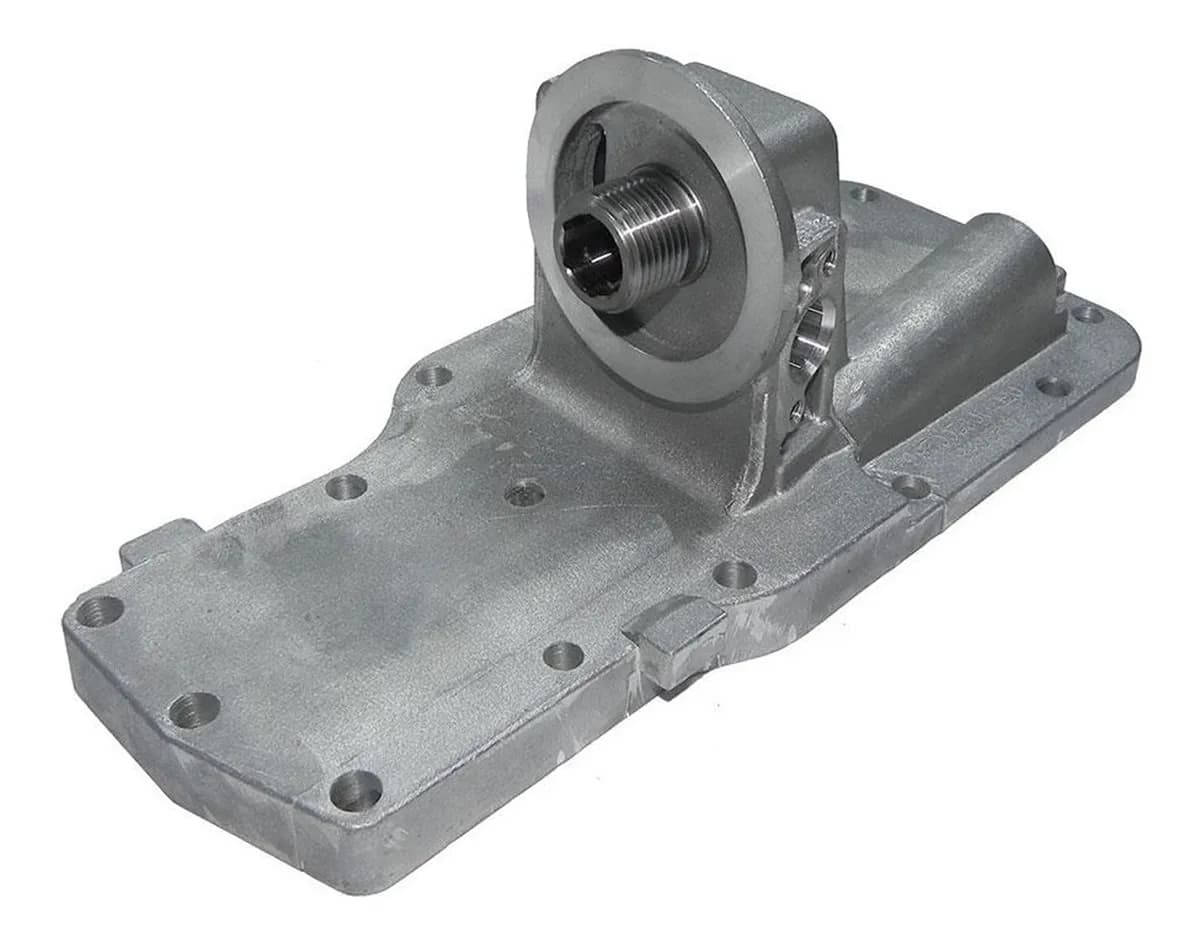 CABECOTE FILTRO DE OLEO LUBRIFICANTE EM ALUMINIO - V065