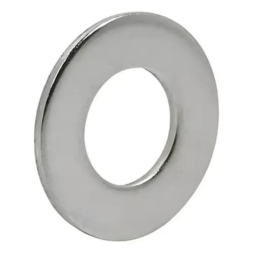 ARRUELA LISA M8 ZINCADO BRANCO - ARRM8ZB