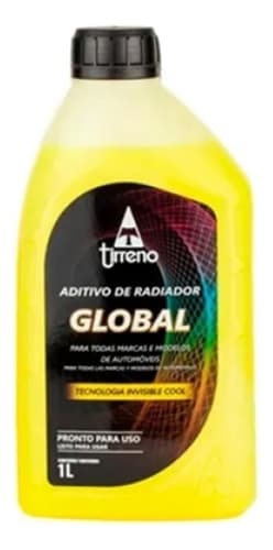 ADITIVO GLOBAL INVISIBLE COOL PRONTO USO 35 A (AMARELO) 1 LITRO - FLUDS371FU1