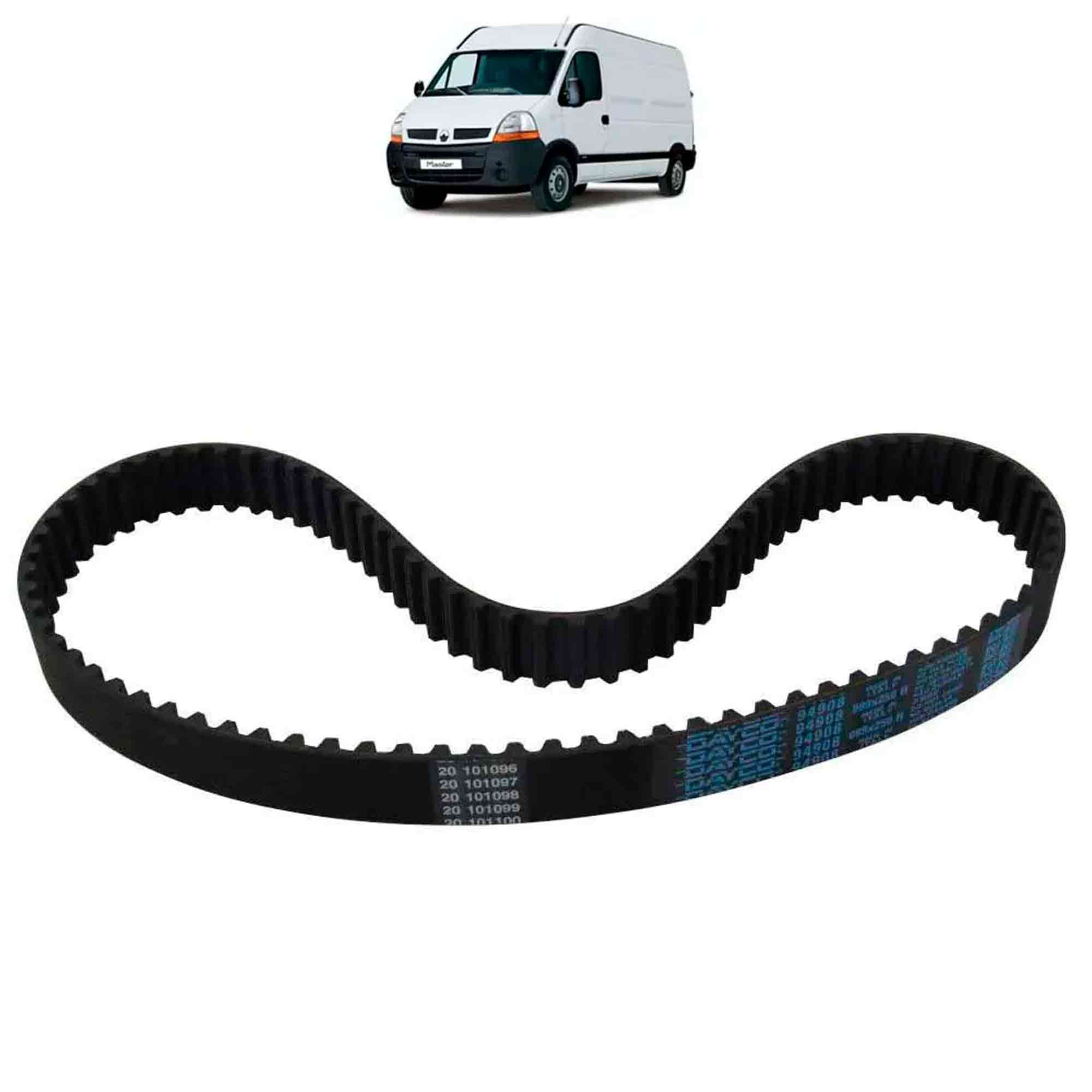 CORREIA DENTADA MOTOR 89 DENTES RENAULT MASTER - 089SP250H