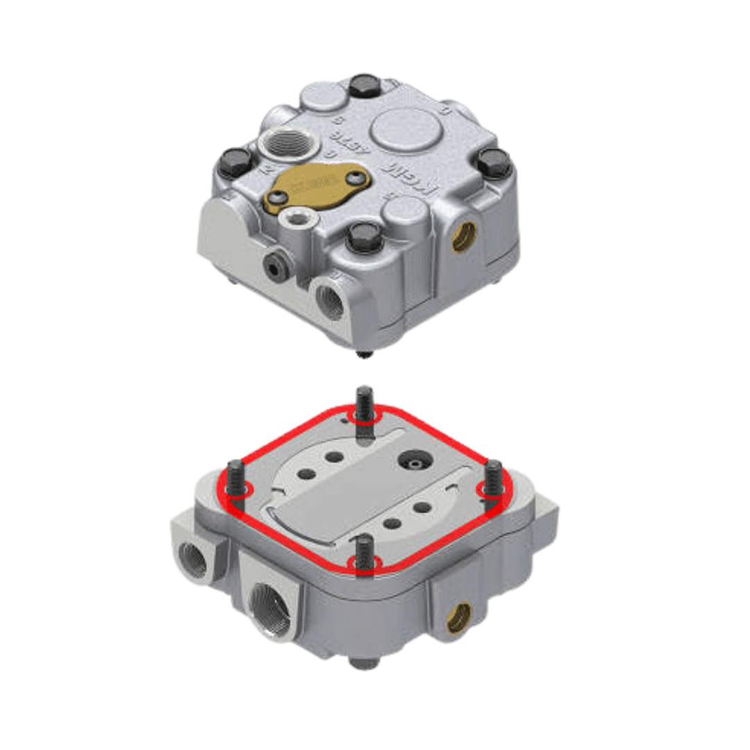 CONJUNTO CABECOTE P/ COMPRESSOR ( K019553 / K006282 ) - K019553