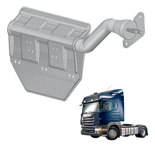 SUPORTE PARALAMA TRACAO TRASEIRA ESQUERDO - F2157A