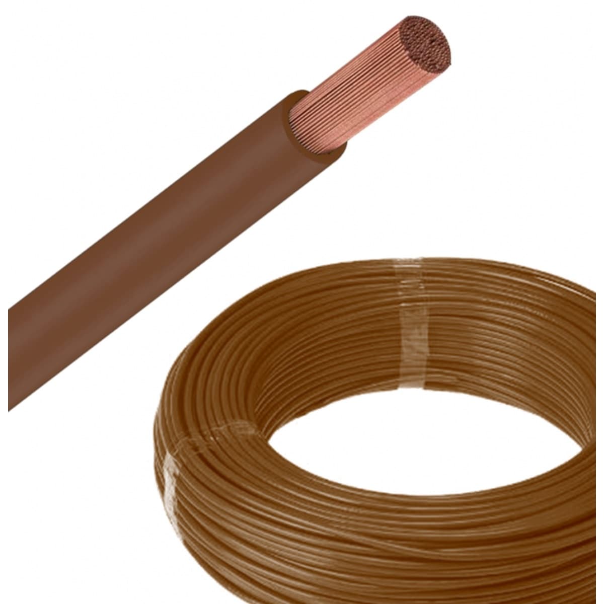 CABO MARROM 1,0MM - C01001100