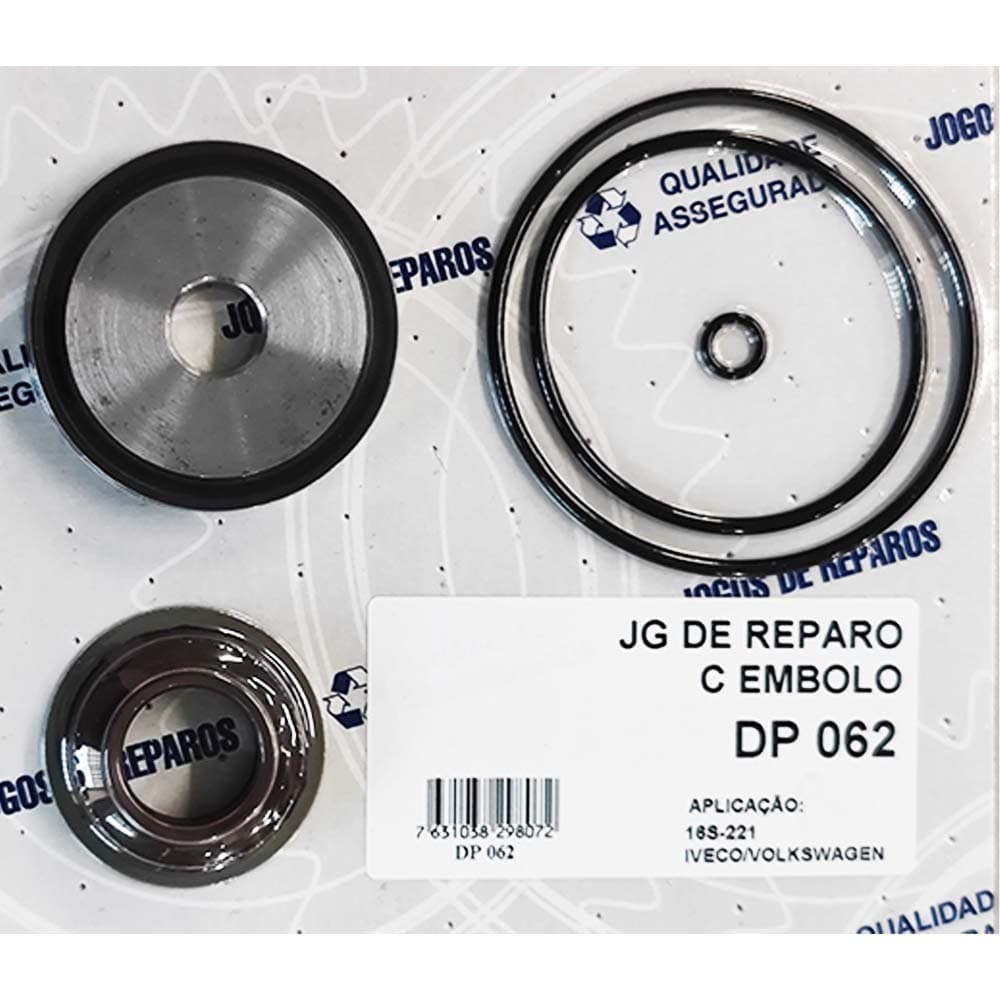JOGO REPARO REDUZIDA C/EMBOLO 16S221/1685 - DP062