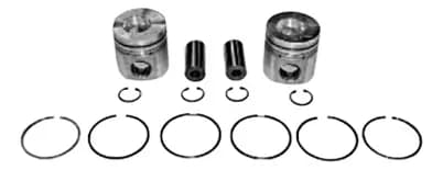 KIT PISTAO ANEIS PINO E TRAVAS CUMMINS 4BT E 6BT CIL STD ( 6631 ) - 2TG107063A