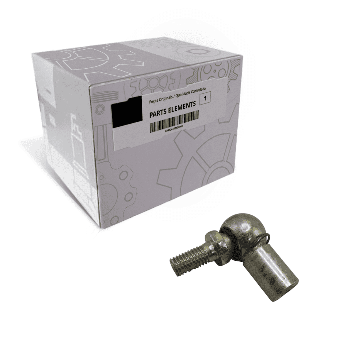 TERMINAL EMBREAGEM B16 M10 COM PINO 12MM - K14
