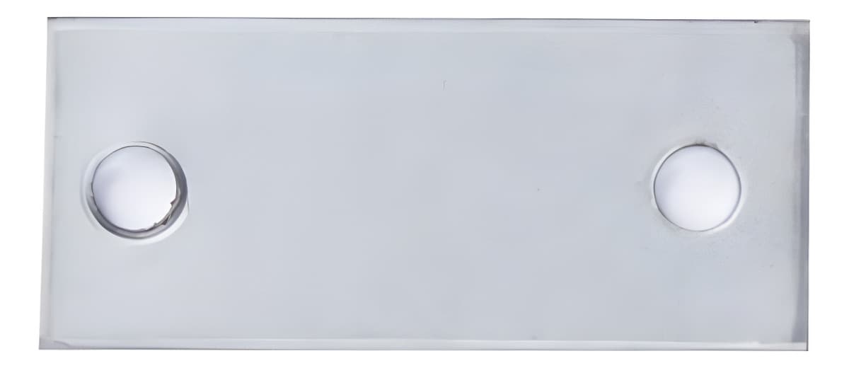 CHAPA PQ 2 FUROS - WS1303