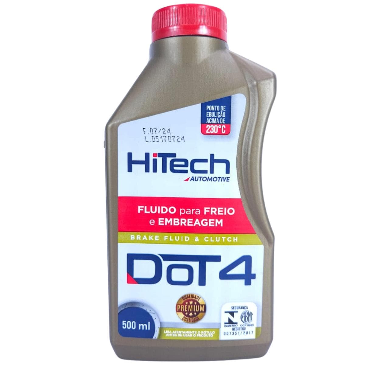 FLUIDO DE FREIO DOT4 500ML (CAIXA COM 24 PEÇAS) - HT6010