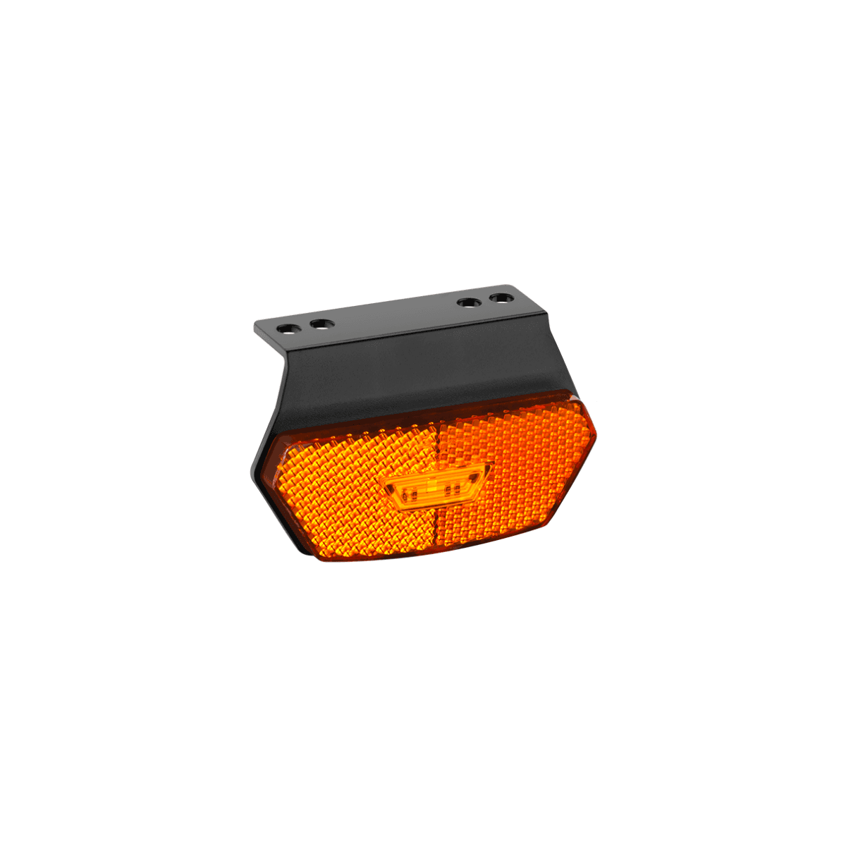 LANTERNA LAT.DIAMANTE LED AMBAR C/FIOS - 523404
