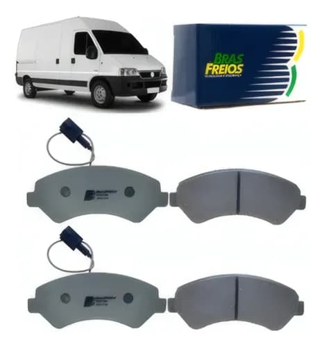 PASTILHA FREIO 141,6 X 59,4 X 20,0MM DUCATO 2018 A 2021 / JUMPER CARGO - 773368511